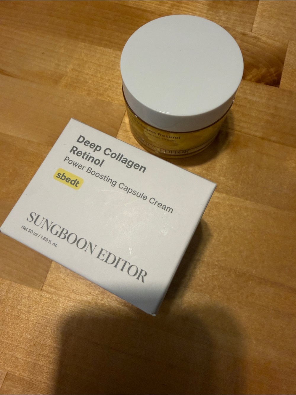 Deep Collagen Retinol Cream — White & Yellow